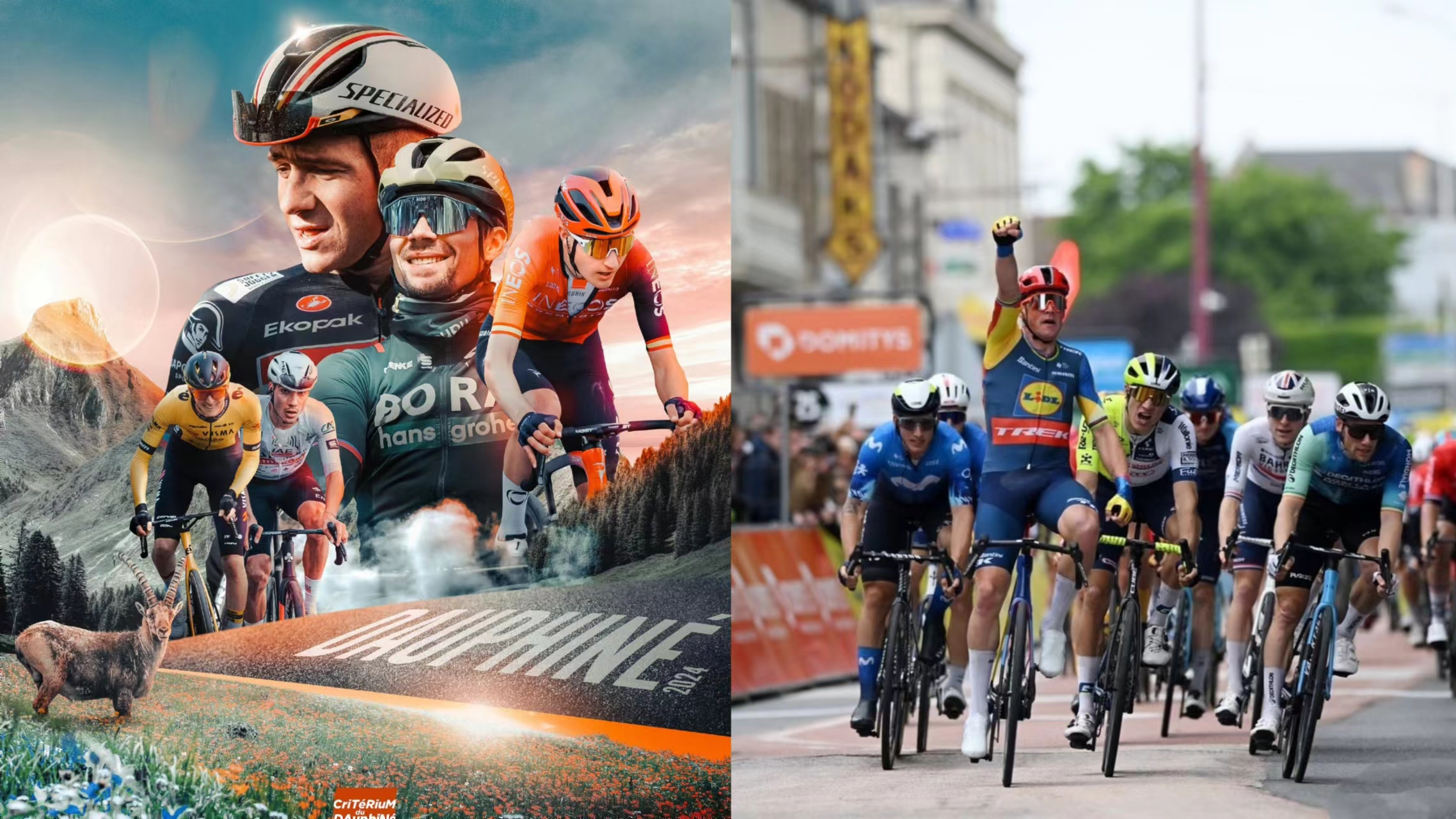 Glory Jersey, de reis van de kampioen in het Criterium Dauphiné